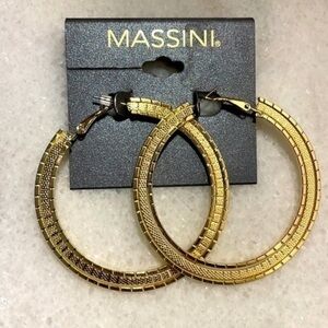 Massini Gold Hoops
